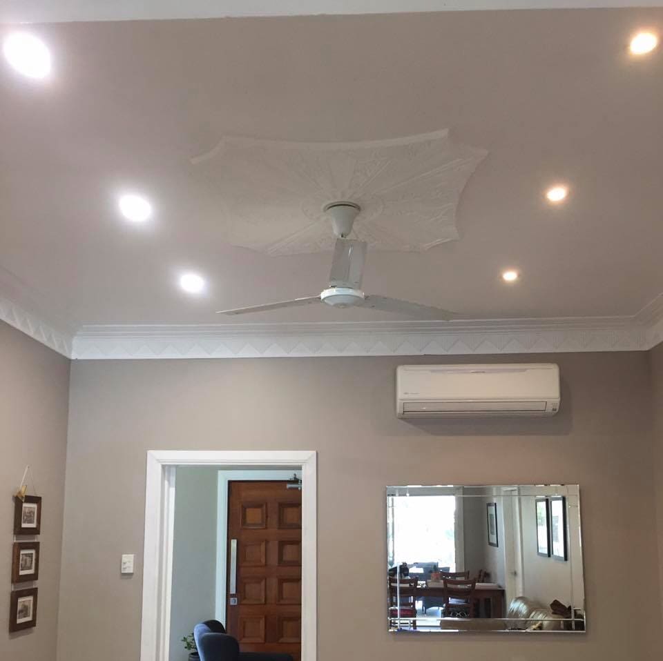 Ceiling Fan with Lights — Greg Ferris Electrical in Mackay, QLD