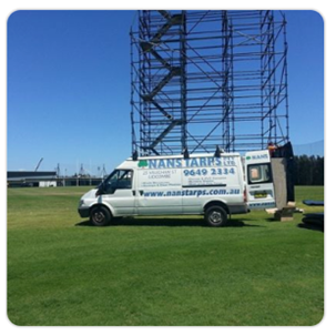 Civil Project Sites — Lidcombe, NSW — Nans Tarps