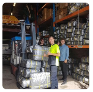 Bulk Poly Tarps  — Lidcombe, NSW — Nans Tarps