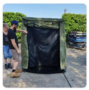 Poly Tarps Car — Lidcombe, NSW — Nans Tarps