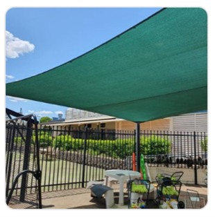 New Shade Sails Green — Lidcombe, NSW — Nans Tarps