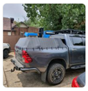 Gray Trailer Cover Tarp — Lidcombe, NSW — Nans Tarps