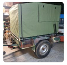 Green Trailer Cover Tarp — Lidcombe, NSW — Nans Tarps