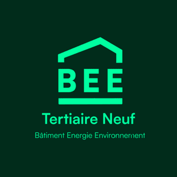 Un logo pour une entreprise appelée bee tertiaire neuf