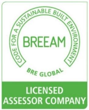 Breeam est une société d'évaluation agréée avec un logo vert