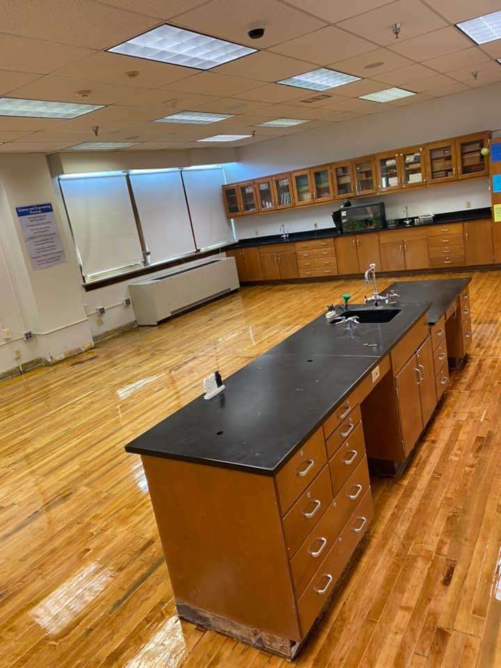 Kitchen flooring with light reflection — Louisville, KY — Chuck Cole Flooring LLC