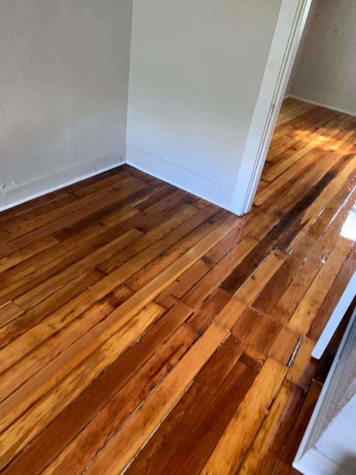 Newly installed wooden floor — Louisville, KY — Chuck Cole Flooring LLC