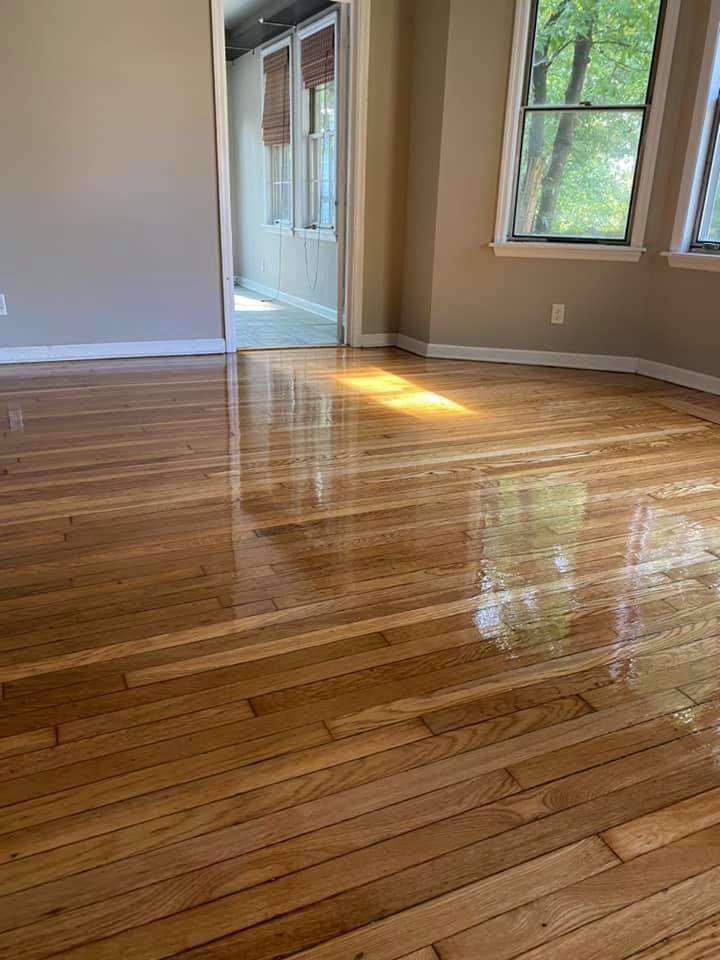 Finished wooden floor — Louisville, KY — Chuck Cole Flooring LLC