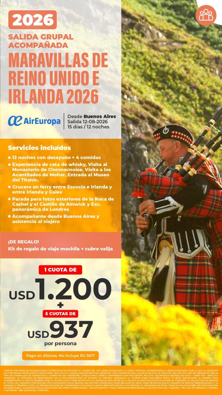 Maravillas de Reino Unido  e Irlanda 2026