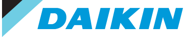 DAIKIN logo with a blue wordmark and a black and blue graphic — RMB Air Conditioning & Electrical in Winnellie, NT