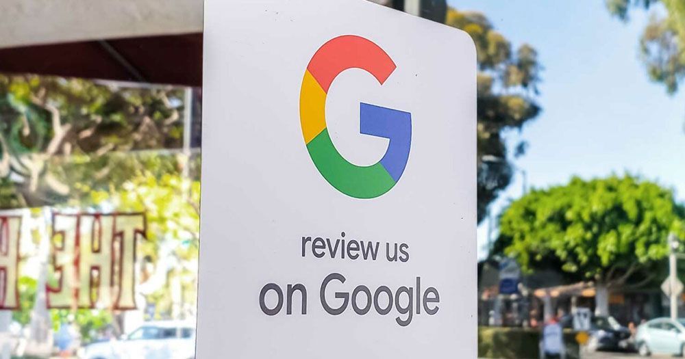 Google Review Signage