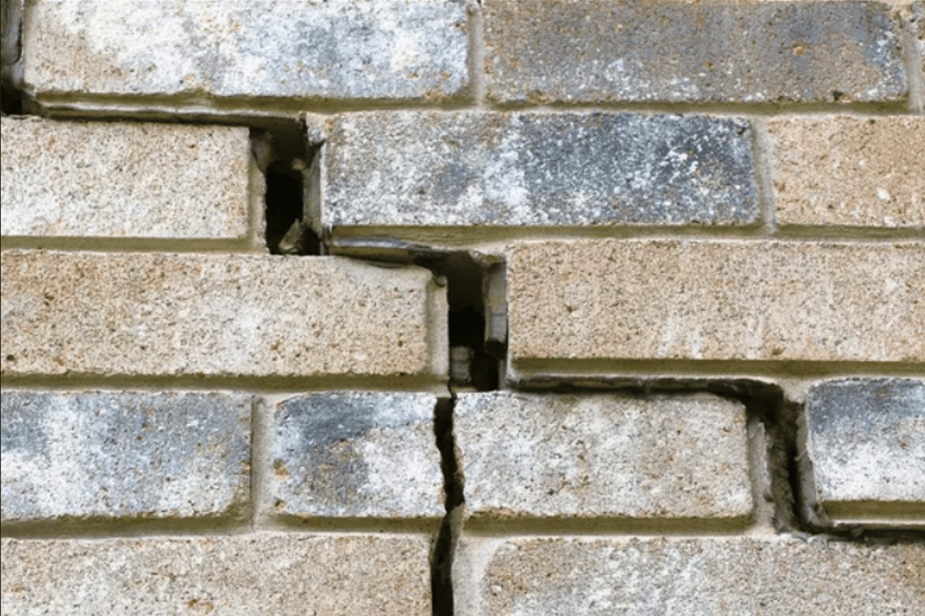 cracked wall