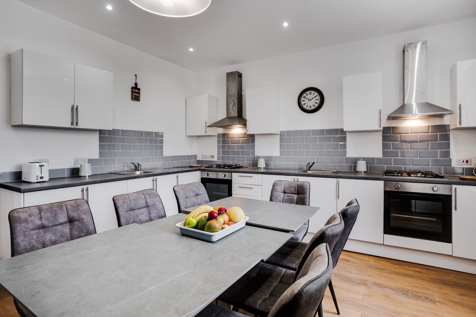 Functional double kitchen