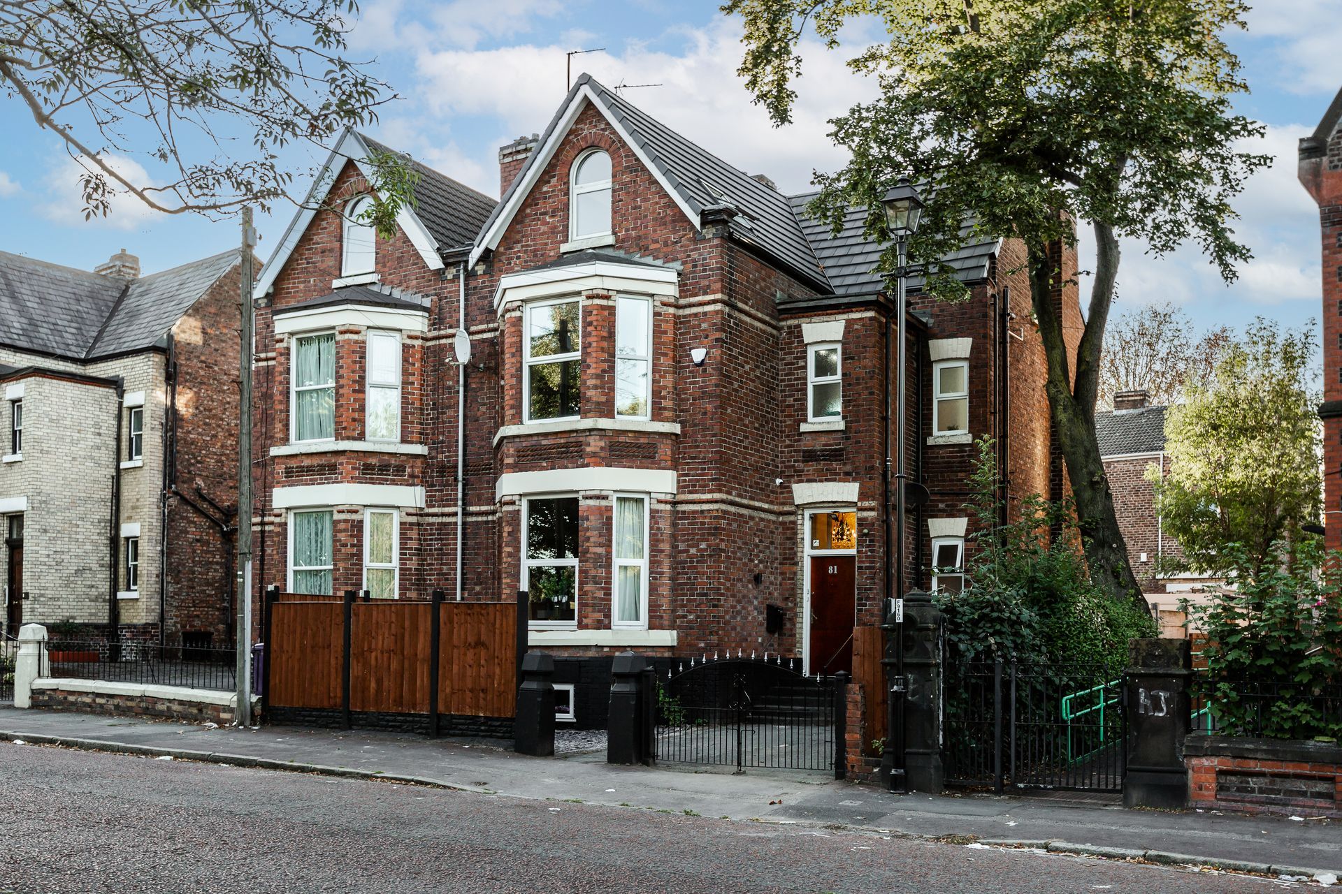 Meticulously renovated Victorian village