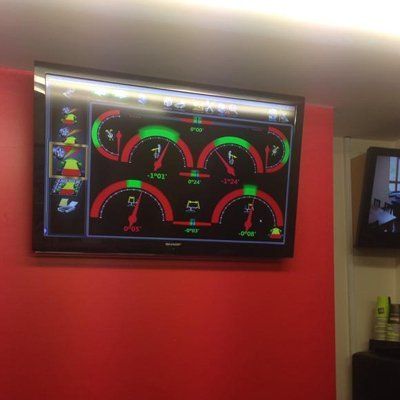 wall mounted TV