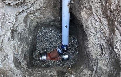 New Sewer Lateral Installation