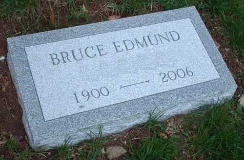 Bruce Edmund Monument — Bedford Village, NY — CJ Stones