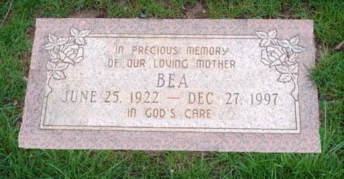 Bea's Monument — Bedford Village, NY — CJ Stones