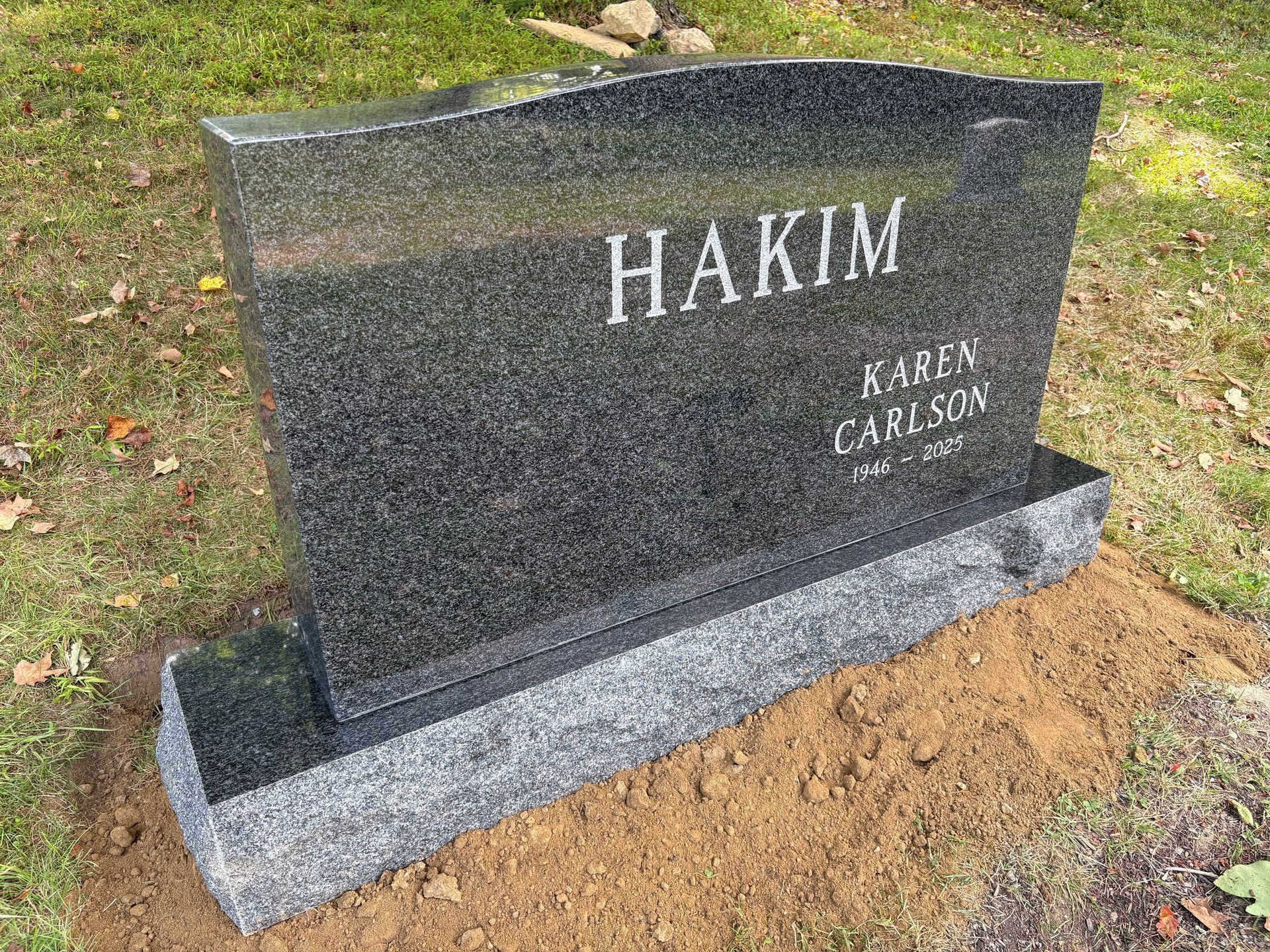 Hakim Impala Black Skin Frost Lettering Polished 5 Double Wide Serp Top