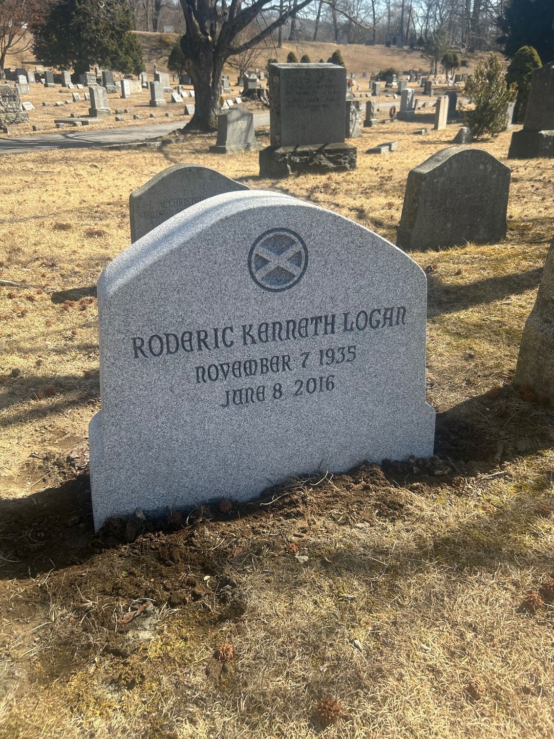 Logan Barre Grey Contemporary Steeled 5 Monolith Custom Logo