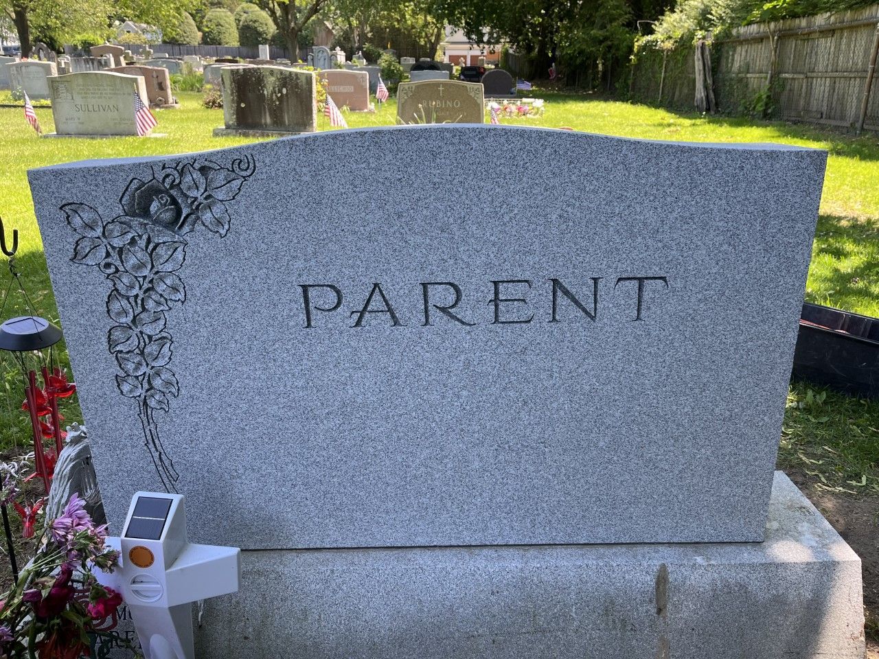 Parent Barre Grey Shape Deep Carved Shape Carved Floral, Double Wide Steeled 5 Serp Top