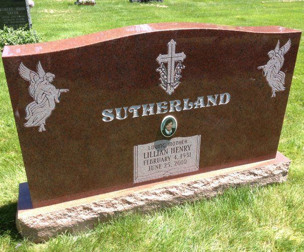 Lillian Henry Headstone — Bedford Village, NY — CJ Stones