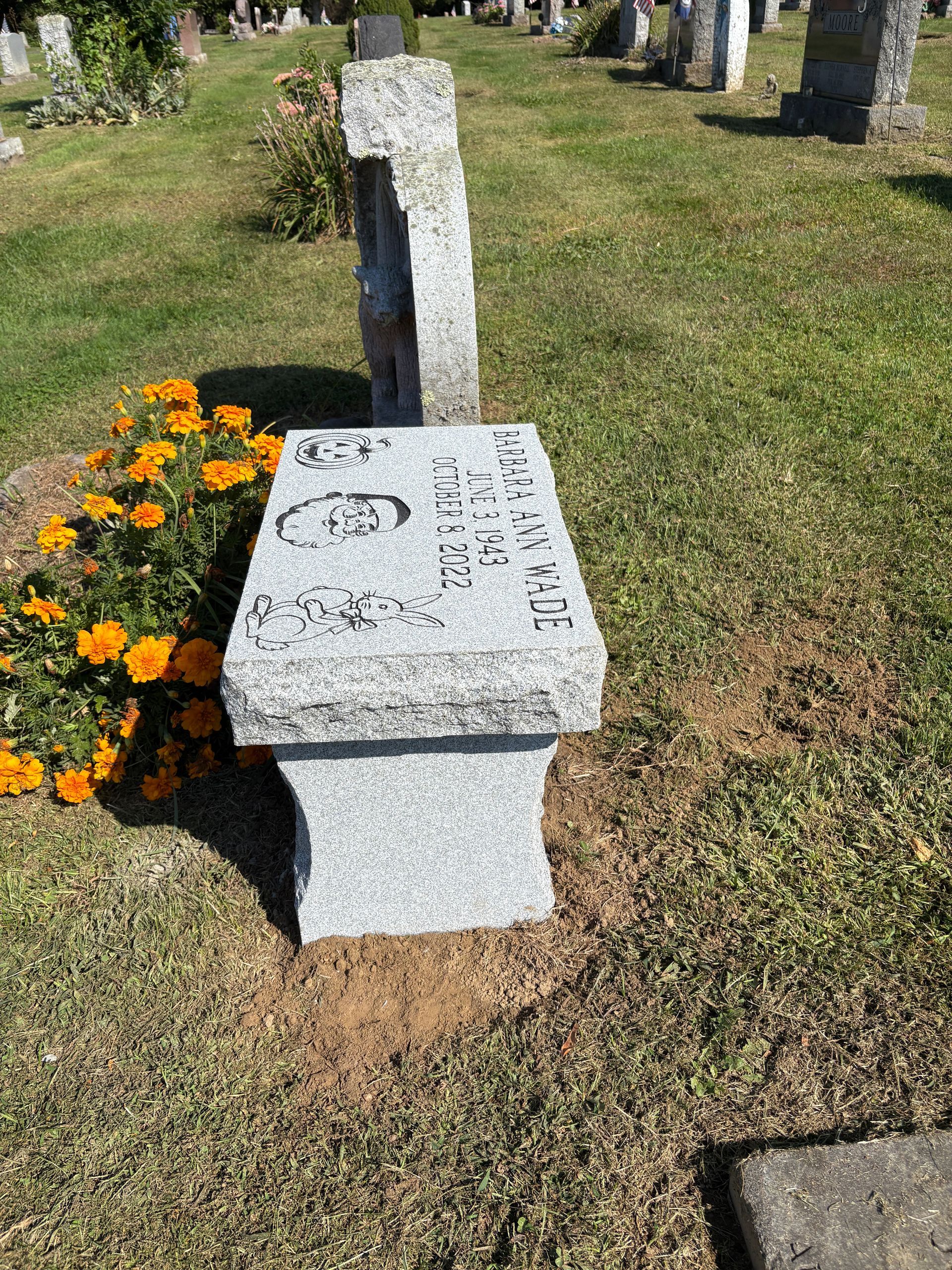 Wade Barre Grey Steeled Top BRP Legs Santa Claus Pumpkin Bunny V Sunk Lettering