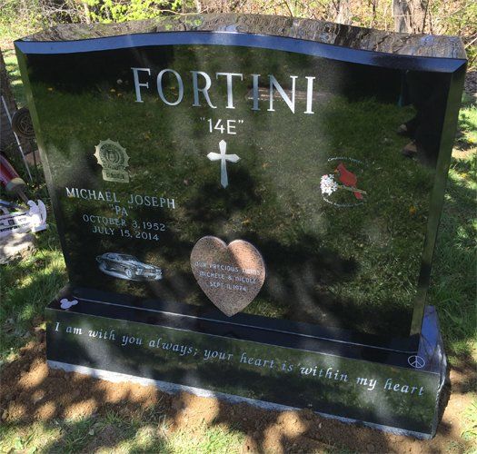 Michael Joseph Tombstone — Bedford Village, NY — CJ Stones