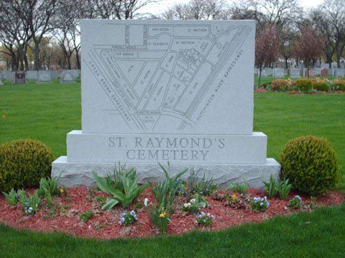 St. Raymond's Cemetery — Bedford Village, NY — CJ Stones