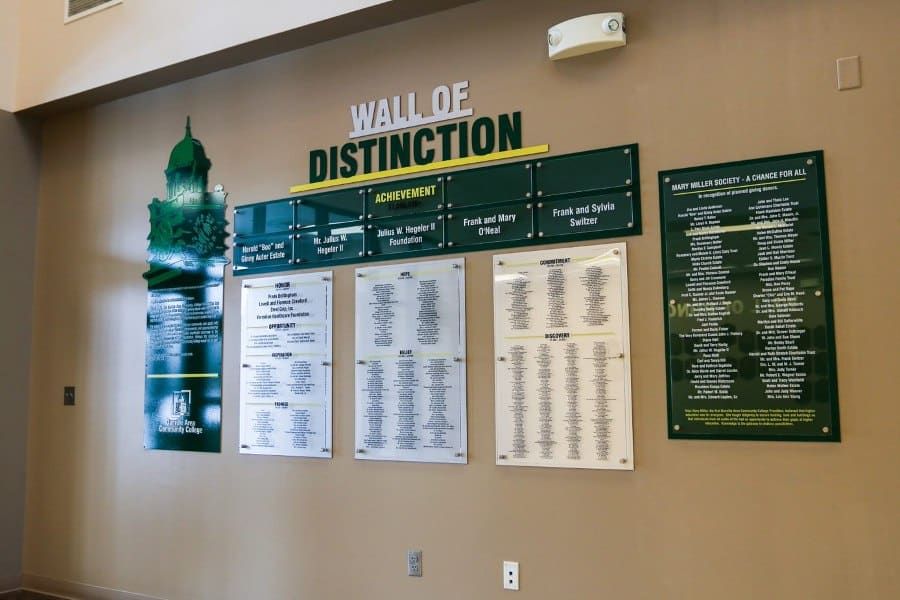 Wall of Distinction