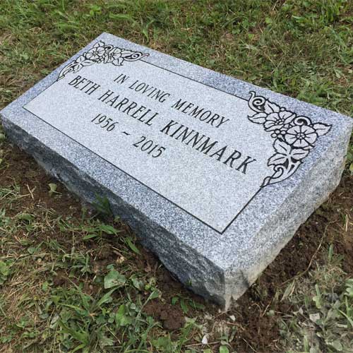 Beth Harrell Kinmark's Monument — Bedford Village, NY — CJ Stones