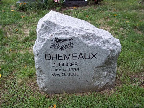 Dremeaux George Tombstone — Bedford Village, NY — CJ Stones