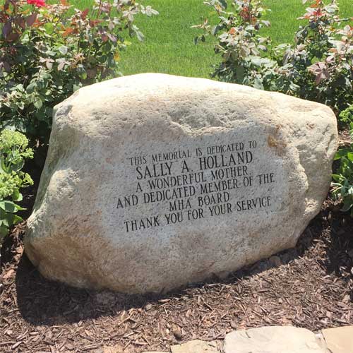 Memorial Stone — Bedford Village, NY — CJ Stones