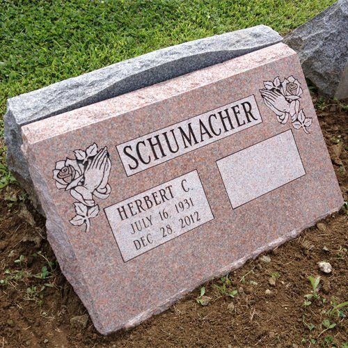 Schumacher Gravestone — Bedford Village, NY — CJ Stones