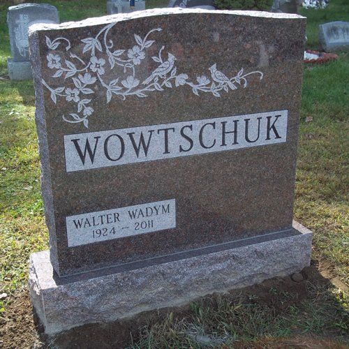 Wowtschuk Canadian Pink Double Wide Upright Skin Frosted Floral Design Serp Top BRP Sides Polished 2