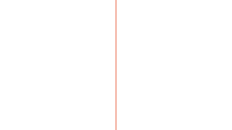 Vertical black line on white background.