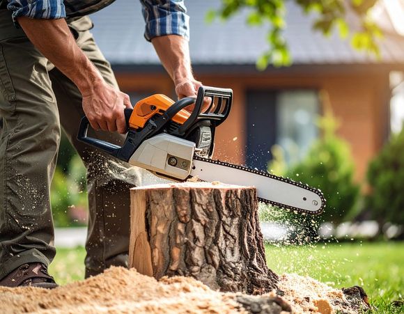 Old Tree Stump Grinding for Removal in Boise, Idaho