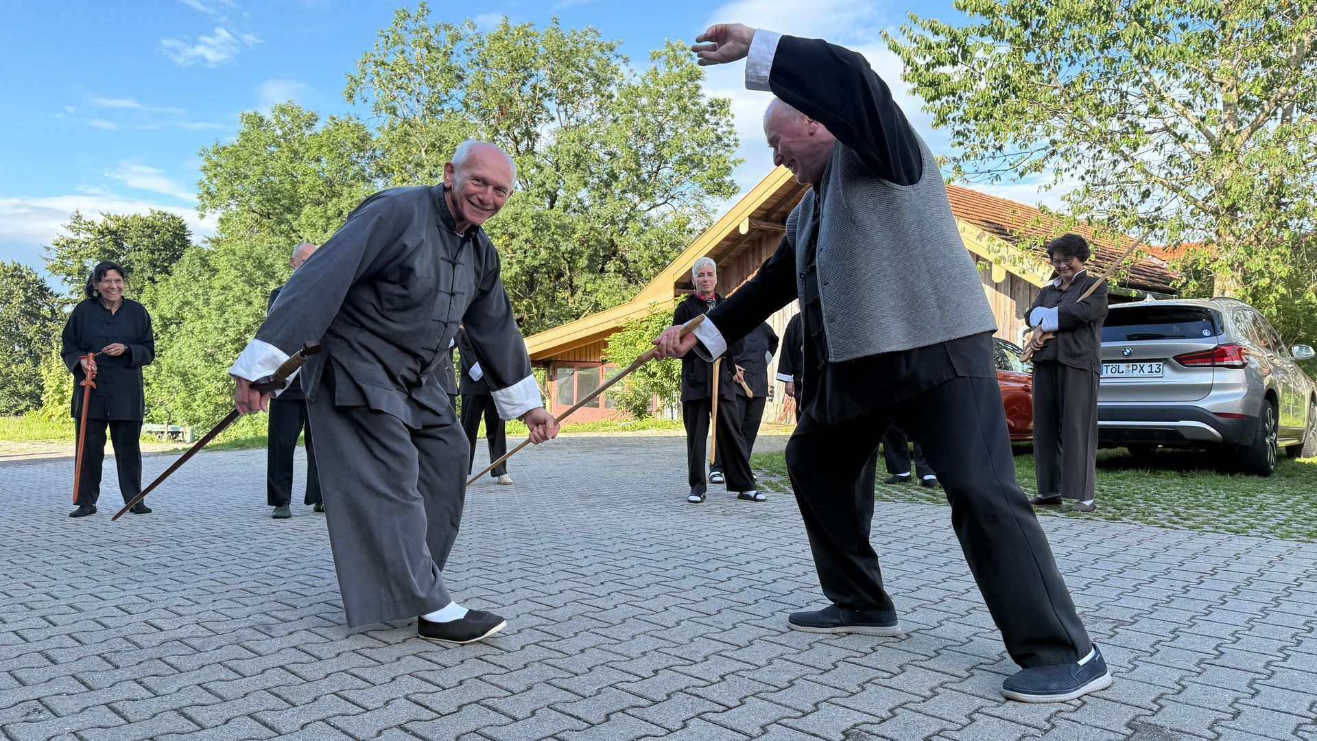 Meisterschüler in Aktion