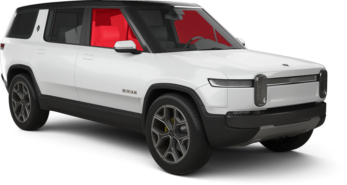 Rivian R1S - Front 2 Windows