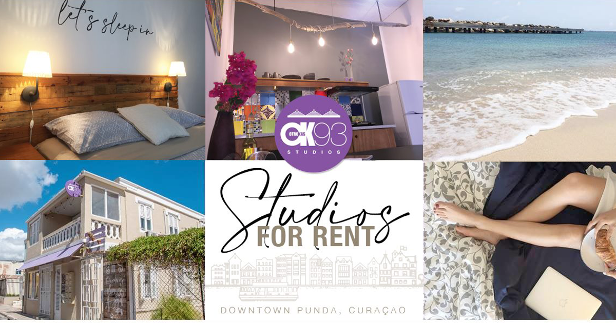 OK93 Studios for Rent, Curacao.