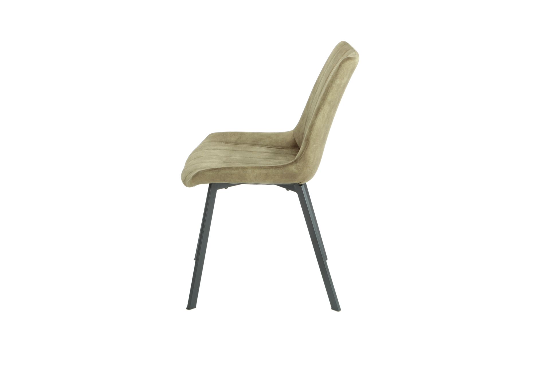 Dallas Eetkamerstoel – Velvet | Groen, Taupe & Grijs