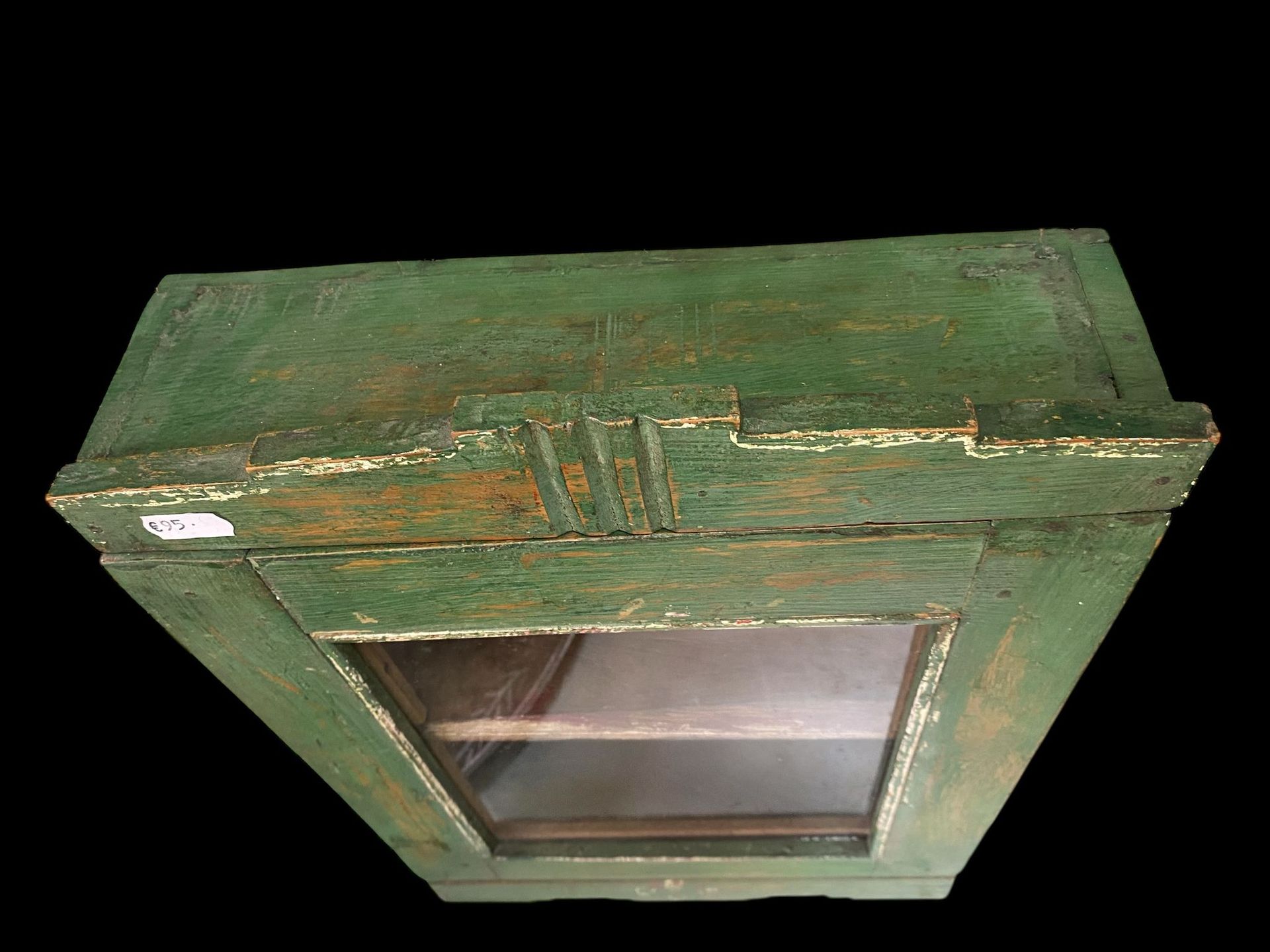 Indiase Hangkastje – Groen, 30×10×45 cm