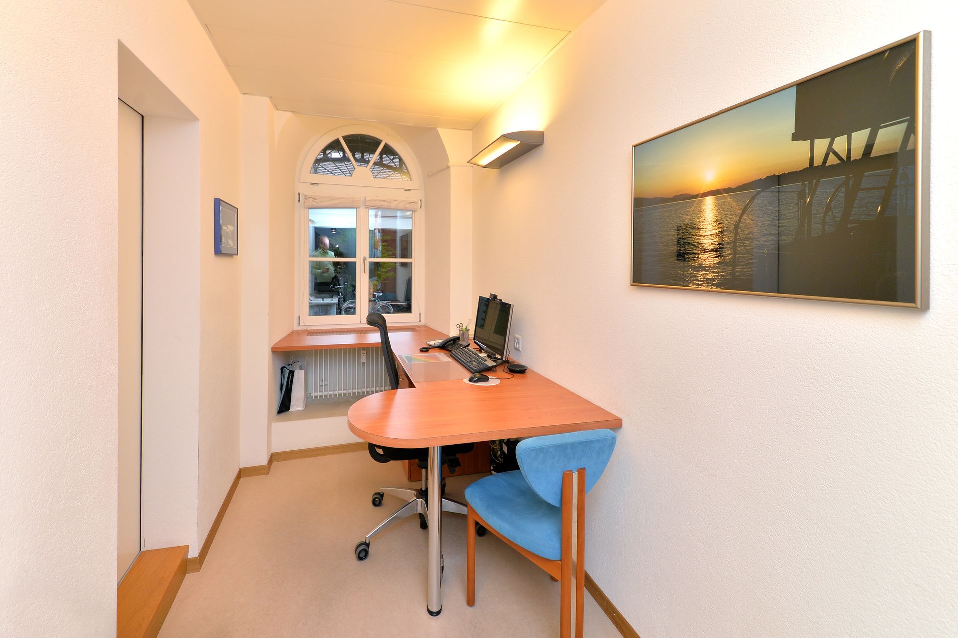 Diskretes Beratungszimmer Apotheke Dr. Lanz AG, Langenthal