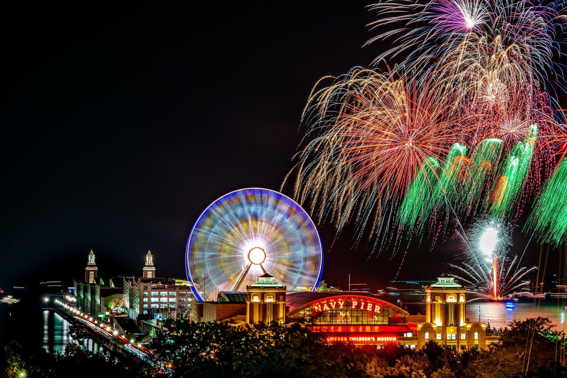 Best Places to Watch Fireworks in Chicago Illinois