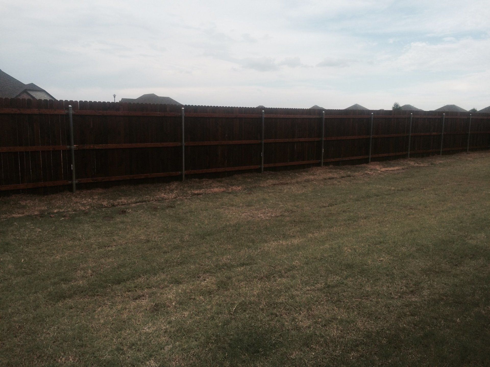 Excellent Oxford Brown Fence — Brown Oxford Fence in Oklahoma, OK