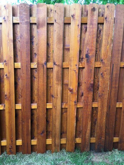 Modern Bright Cedar — Wooden brown fences in Oklahoma City, OK