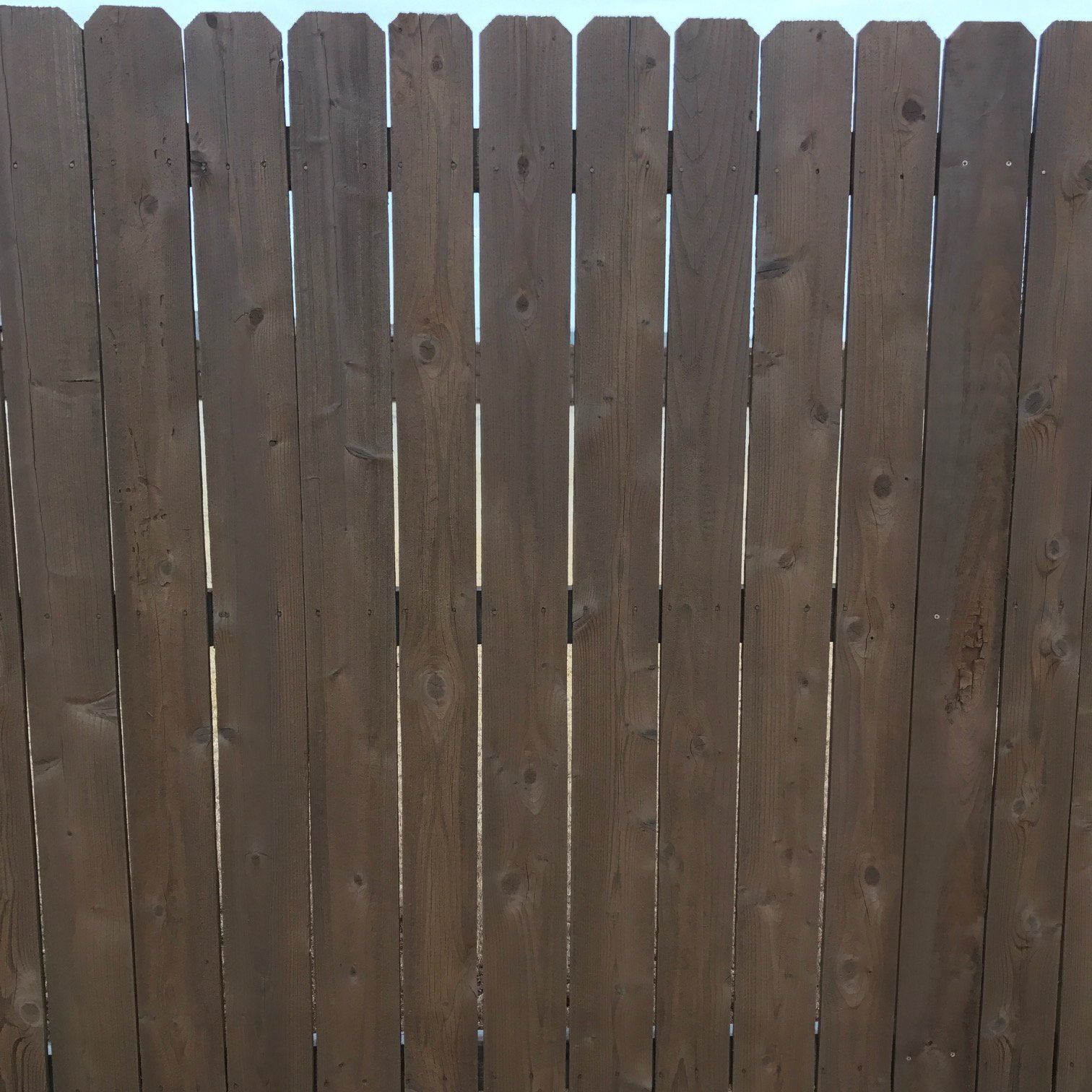 Coffee Brown Modern Fence — Unblemished Coffee Brown Fence in Oklahoma City, OK