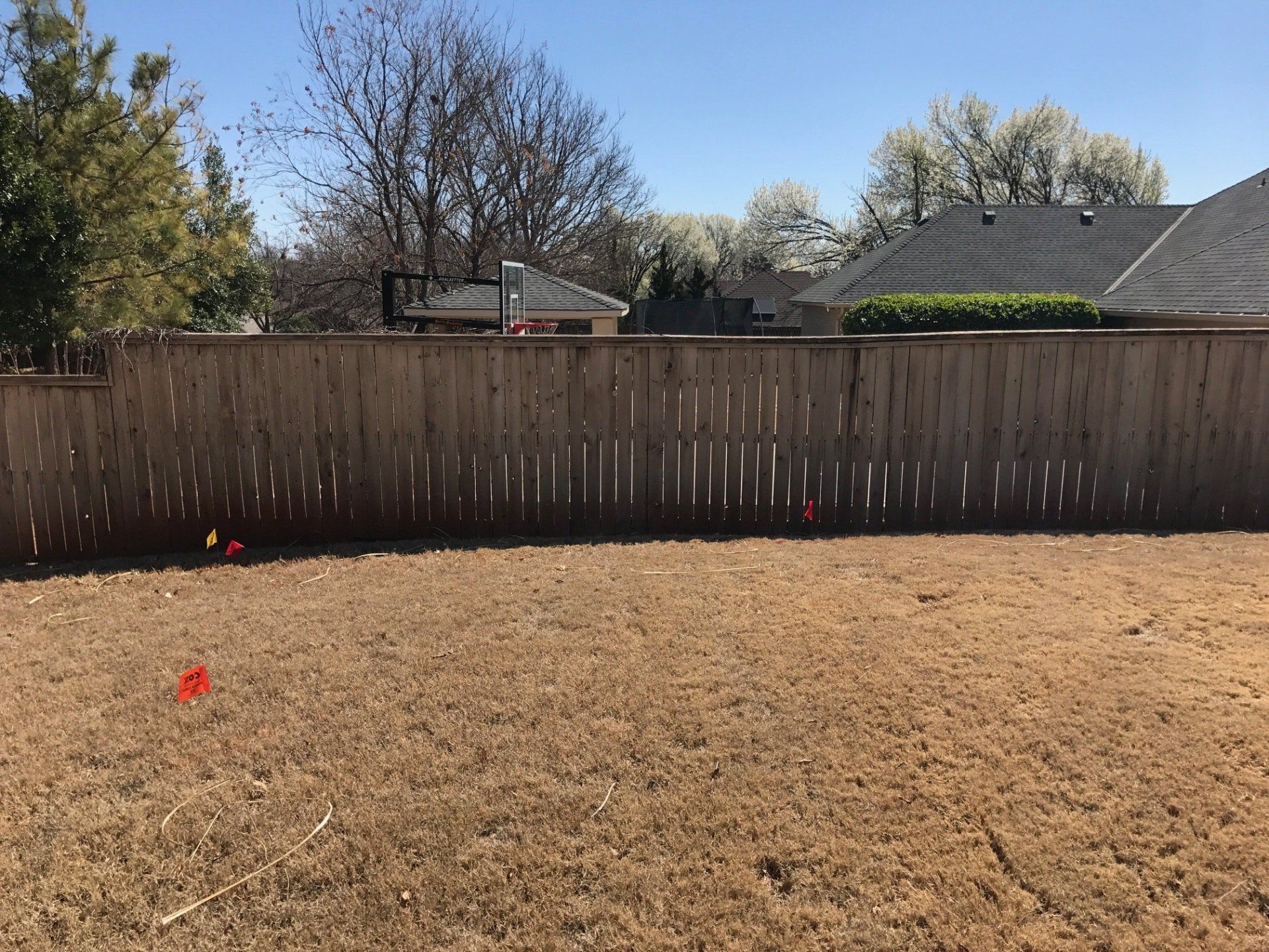 Coffee Brown Affordable Fence — Affordable yet Quality Fence on Oklahoma City, OK