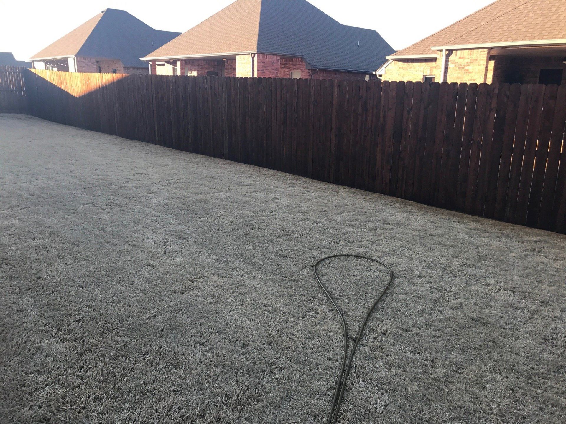 High Quality Leatherwood Fence — Dark Brown Colored Fence in Oklahoma City, OK