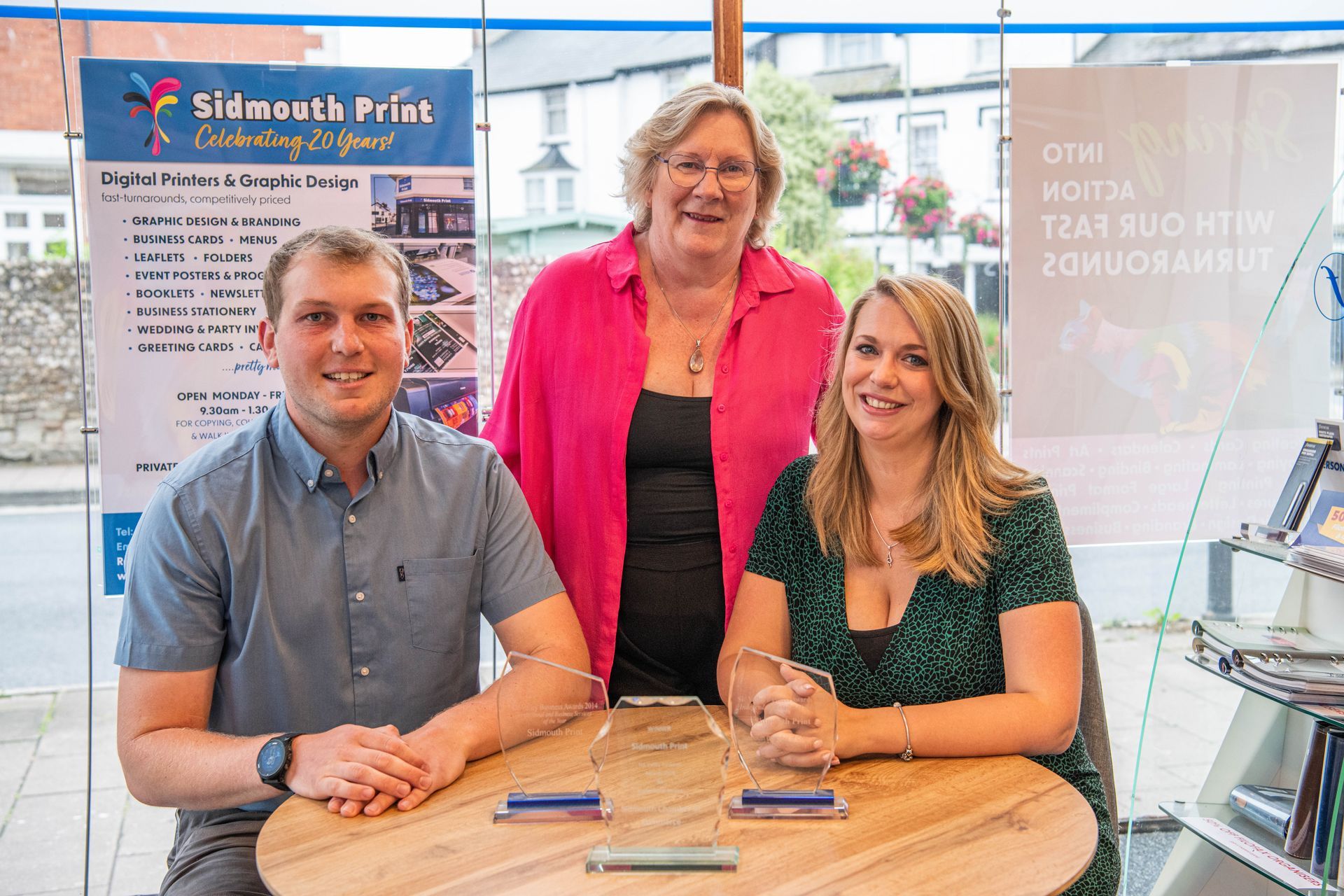 Leaflet printing in Budleigh Salterton